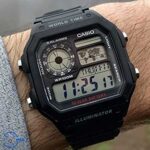 ساعت مچی کاسیو مدل CASIO AE-1200WH-1A