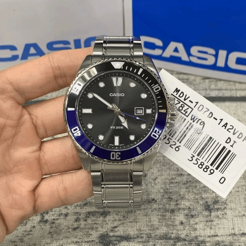 ساعت مچی کاسیو مدل CASIO MDV-107D-1A2