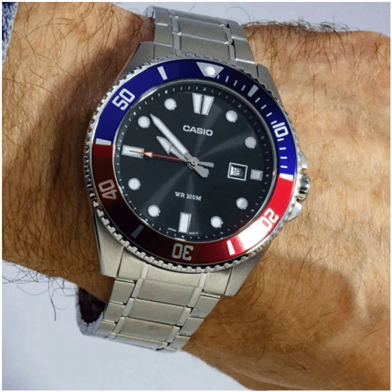 ساعت مچی کاسیو مدل CASIO MDV-107D-1A3