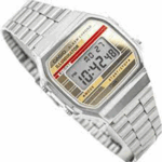 ساعت مچی کاسیو مدل CASIO A168WEHA-9A