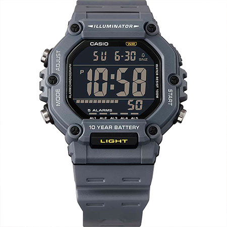 ساعت مچی کاسیو مدل CASIO AE-1600H-8B
