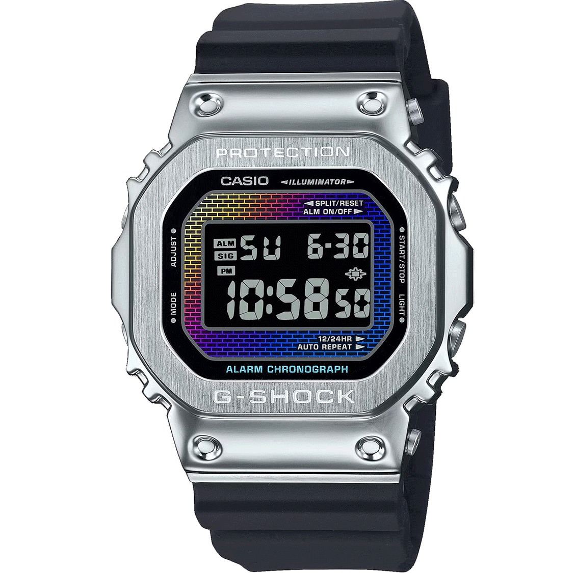 ساعت مچی کاسیو مدل CASIO GM-5600RW-1DR
