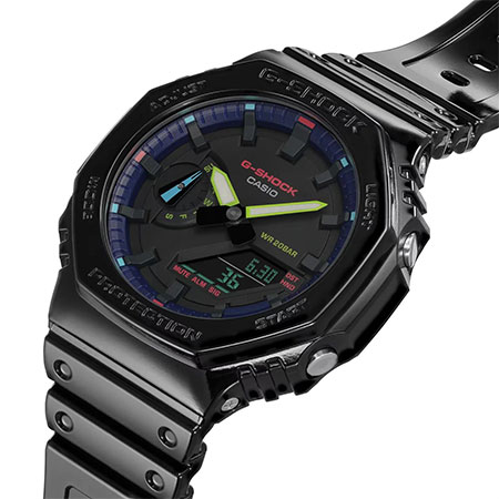 ساعت مچی کاسیو مدل CASIO GA-2100RGB-1A