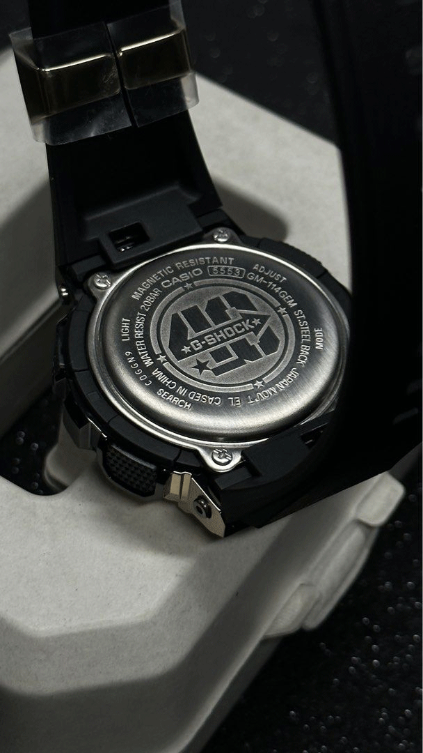 ساعت مچی کاسیو مدل CASIO GM-114GEM-1A9