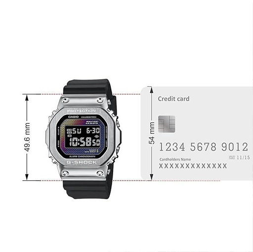 ساعت مچی کاسیو مدل CASIO GM-5600RW-1DR