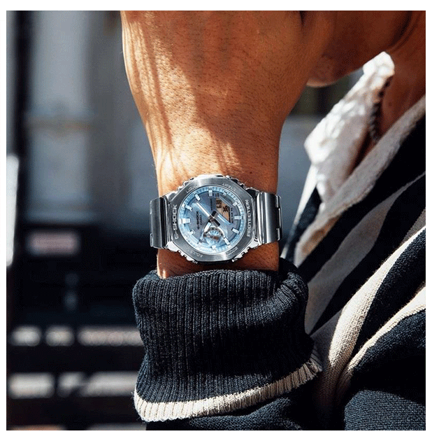 ساعت مچی کاسیو مدل CASIO GM-2110D-2A