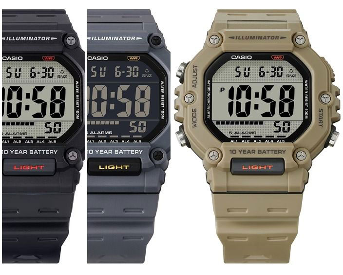 ساعت مچی کاسیو مدل CASIO AE-1600H-5A