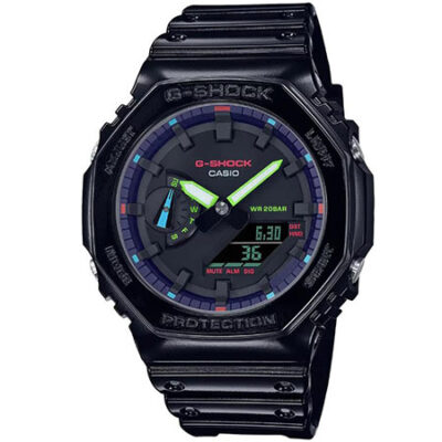 ساعت مچی کاسیو مدل CASIO GA-2100RGB-1A