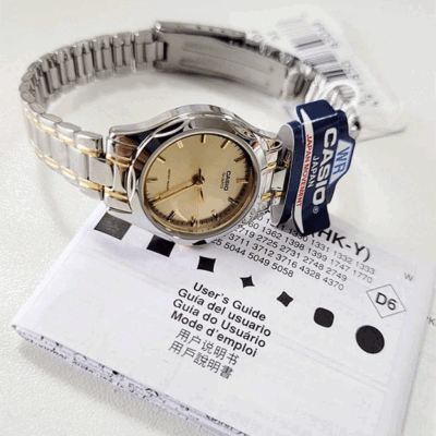 ساعت مچی کاسیو مدل CASIO LTP-1275SG-7B