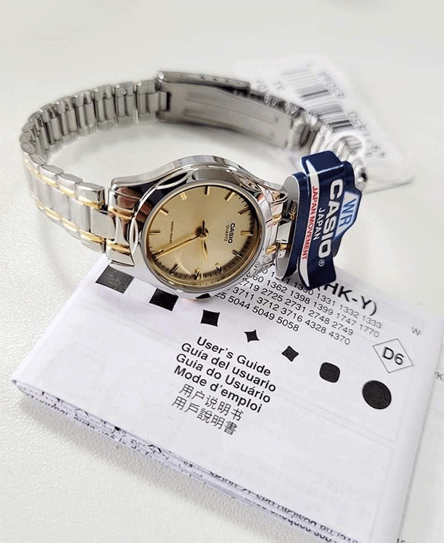 ساعت مچی کاسیو مدل CASIO LTP-1275SG-7B