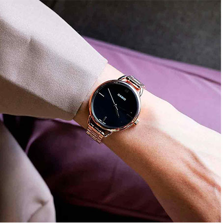 ساعت مچی کاسیو مدل CASIO LTP-E415PG-1C