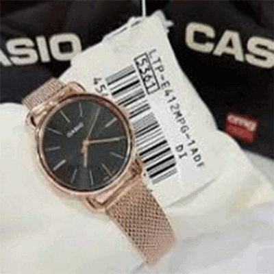 ساعت مچی کاسیو مدل CASIO LTP-E412MPG-1A