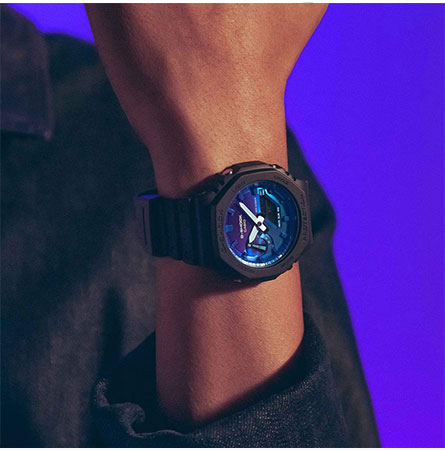 ساعت مچی کاسیو مدل CASIO GA-2100FL-1A