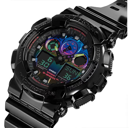 ساعت مچی کاسیو مدل CASIO GA-100RGB-1A