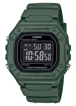 ساعت مچی کاسیو مدل CASIO W-218H-3B