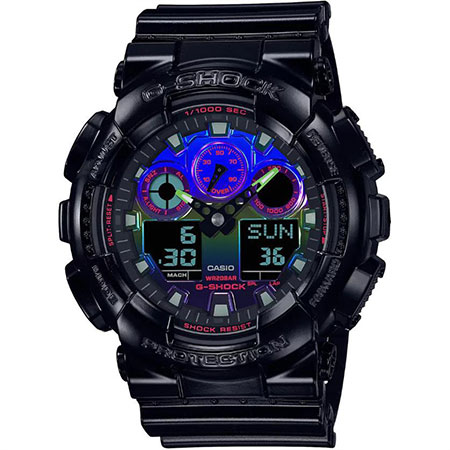 ساعت مچی کاسیو مدل CASIO GA-100RGB-1A
