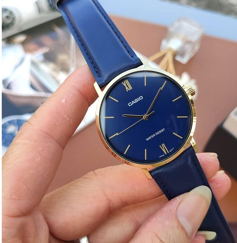 ساعت مچی کاسیو مدل CASIO MTP-VT01GL-2B
