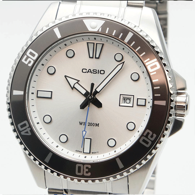 ساعت مچی کاسیو مدل CASIO MDV-107D-8A 