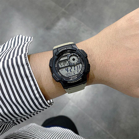 ساعت مچی کاسیو مدل CASIO AE-1000W-5A